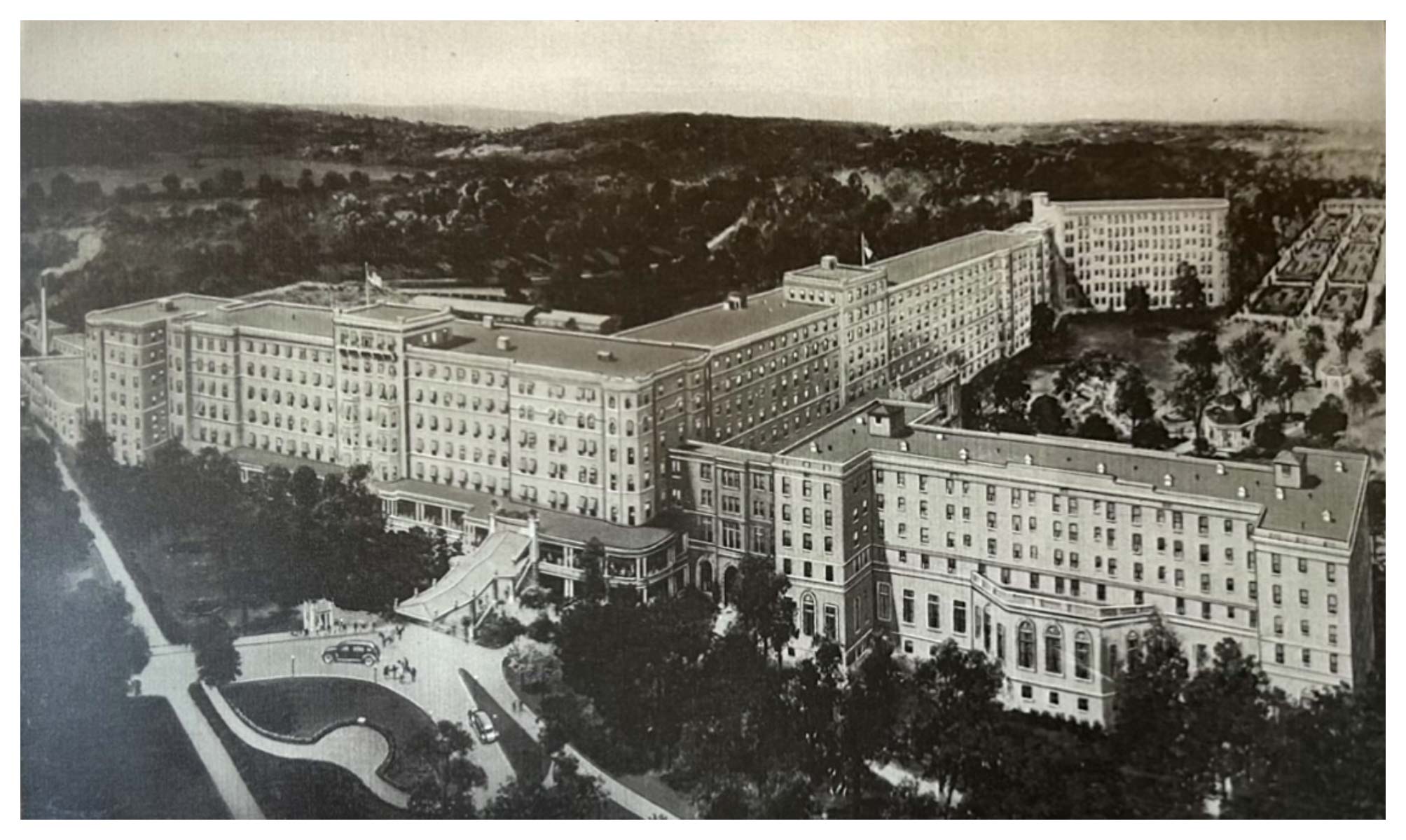 2.-FLH-Exterior-Wide A historical photo of the French Lick exterior